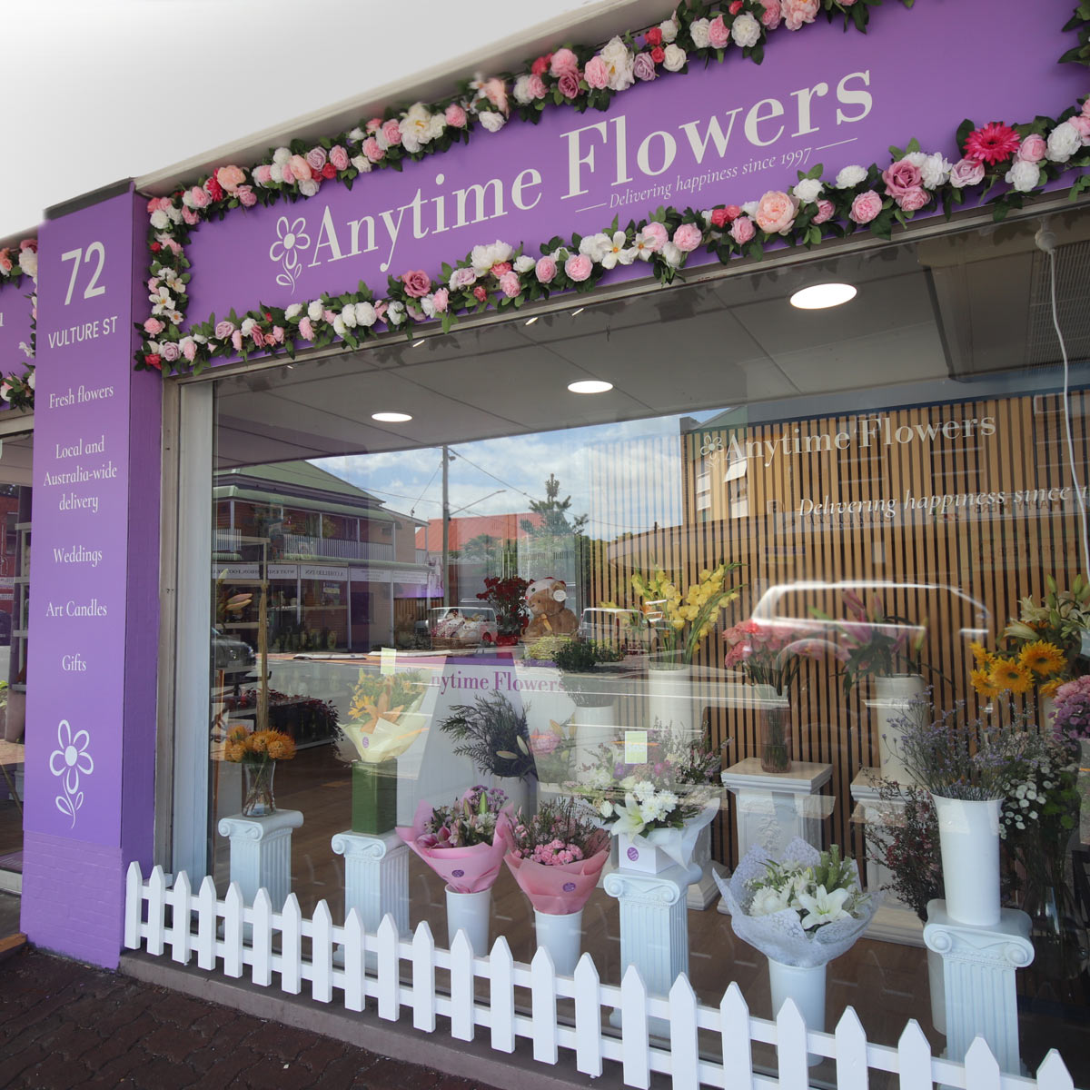 Anytime Flowers Shop at West End Brisbane