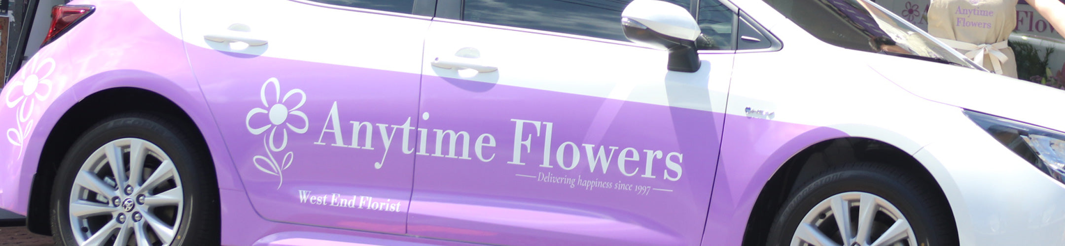 Same day flower delivery to Brisbane's inner southern suburbs including West End