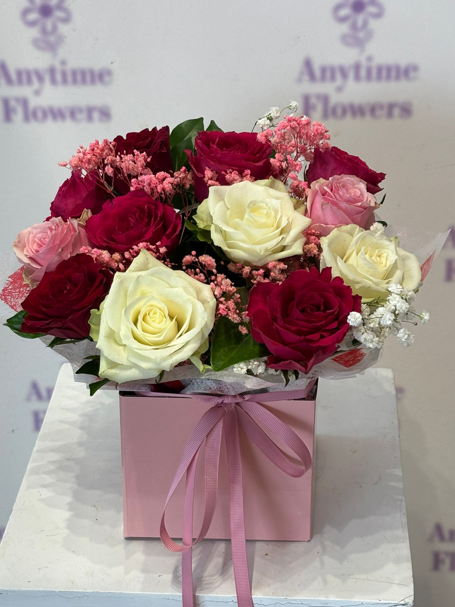 Love in Bloom Mixed Roses Box