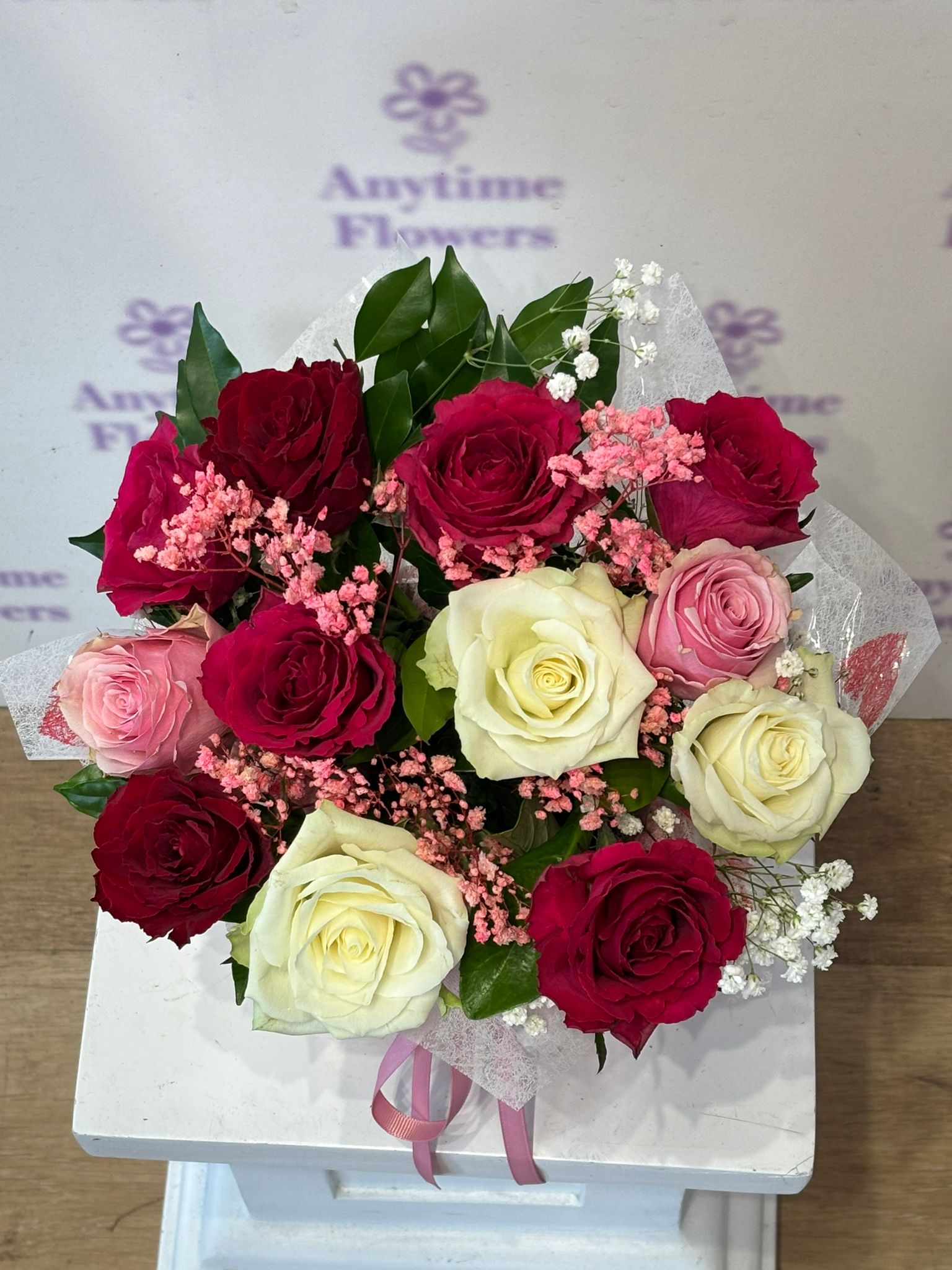 Love in Bloom Mixed Roses Box