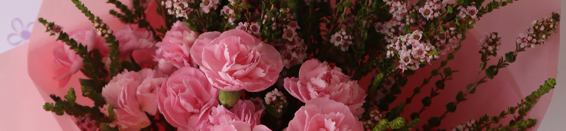 Beautiful pink floral arrangement