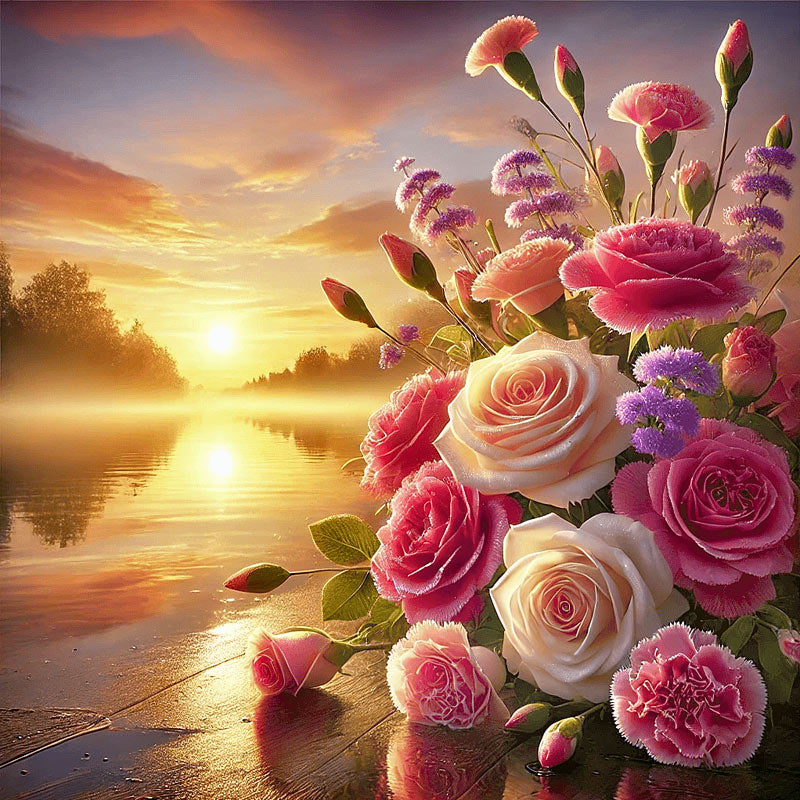 Blank gift card for flowers