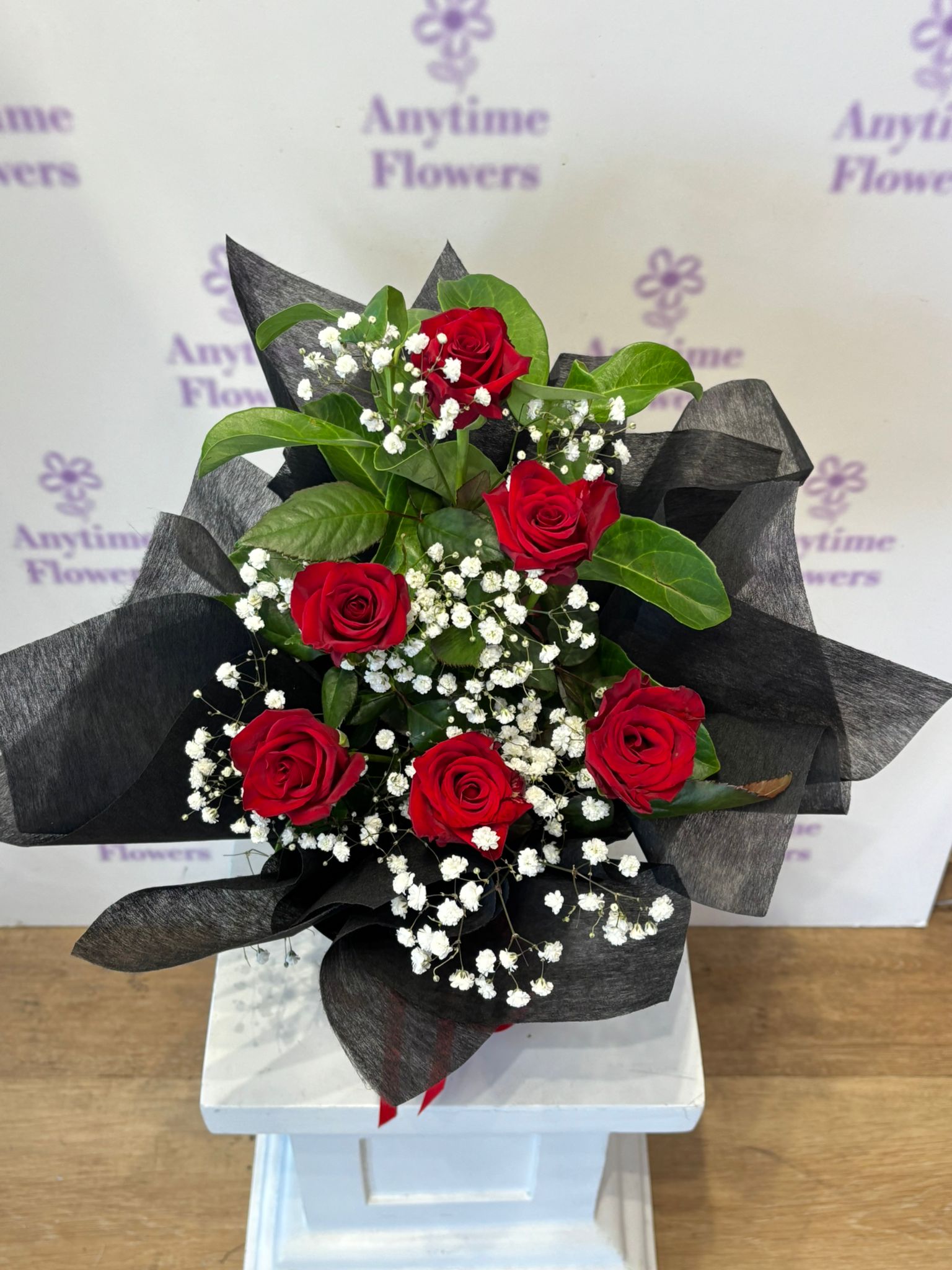 Eternal Love Red Rose Box Arrangement